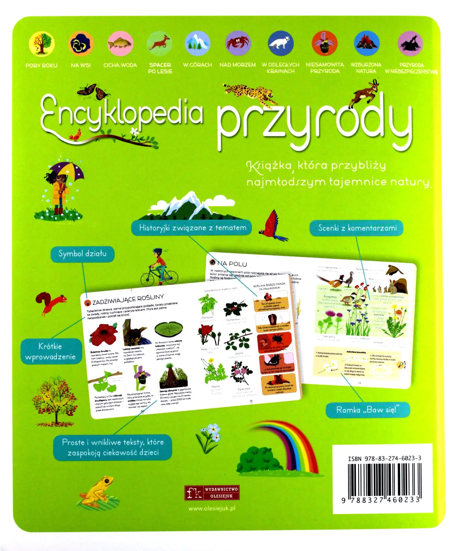Książka - Encyklopedia przyrody