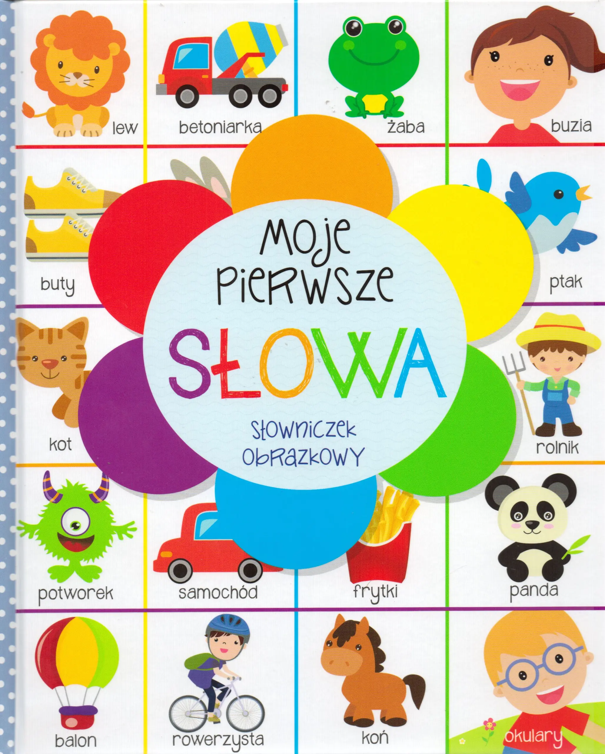 Książka - Moje pierwsze słowa słowniczek obrazkowy