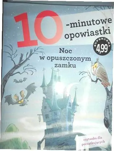 Książka - 10-minutowe opowiastki: Noc w opuszczonym zamku