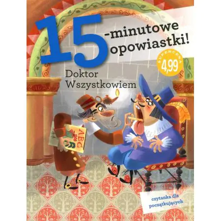 Książka - 15-minutowe opowiastki: Doktor Wszystkowiem