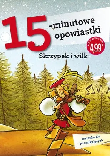 Książka - 15-minutowe opowiastki: Skrzypek i wilk