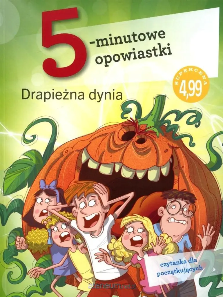 Książka - 5-minutowe opowiastki: Drapieżna dynia