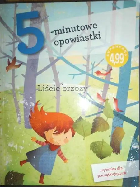 Książka - 5-minutowe opowiastki: Liście brzozy