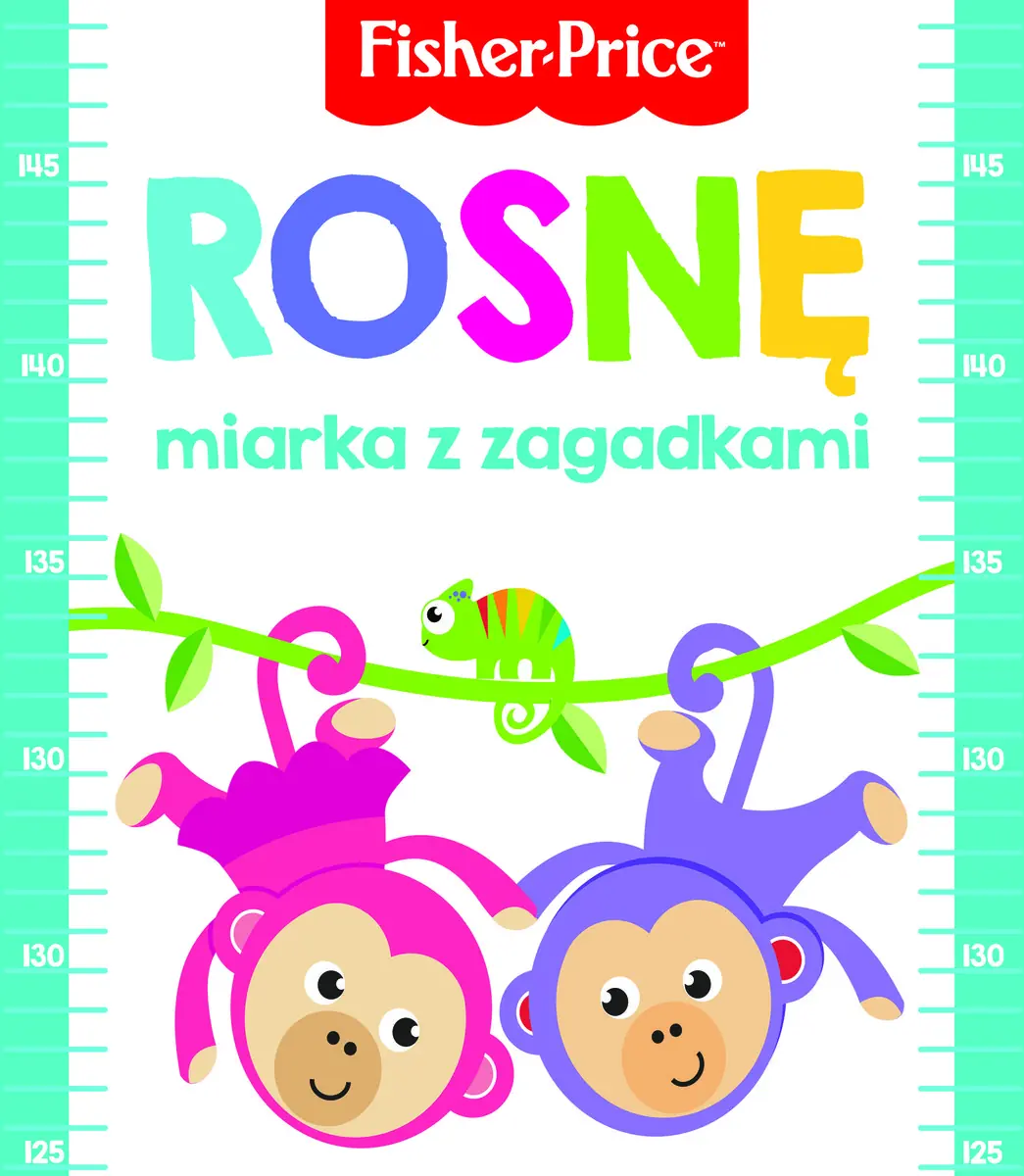 Książka - Rosnę. Miarka z zagadkami