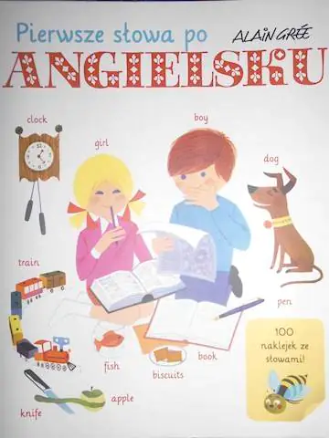 Książka - Pierwsze słowa po angielsku Olesiejuk Sp. z o.o. ------