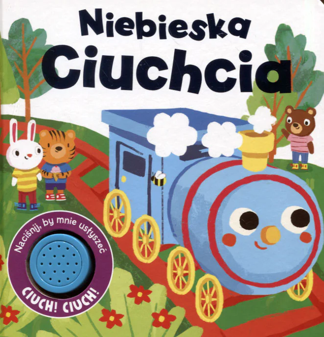 Książka - Niebieska Ciuchcia