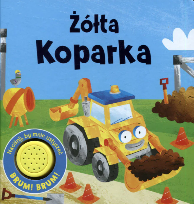 Książka - Żółta Koparka