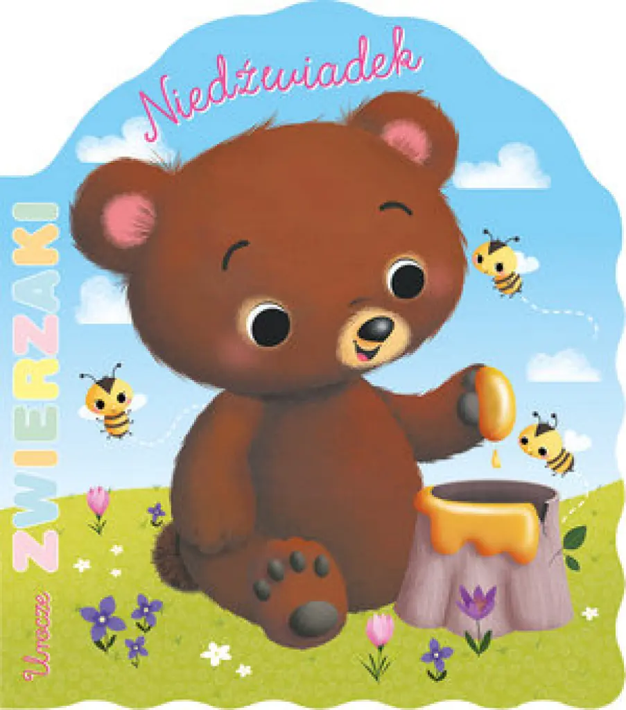 Książka - Urocze zwierzaki Niedźwiadek