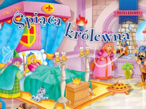 Książka - Śpiąca królewna. Rozkładanki
