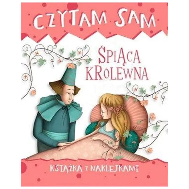 Książka - Czytam sam. Śpiąca Królewna. Książka z naklejkami