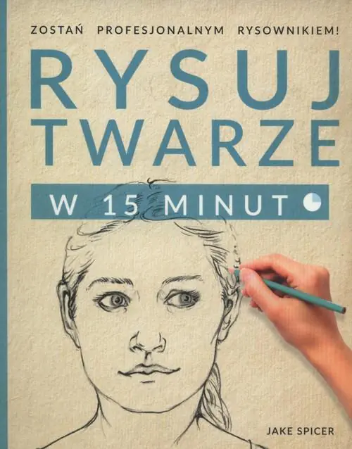 Książka - Rysuj twarze w 15 minut