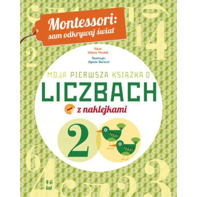 Książka - Montessori: sam odkrywaj świat. Moja pierwsza książka o liczbach