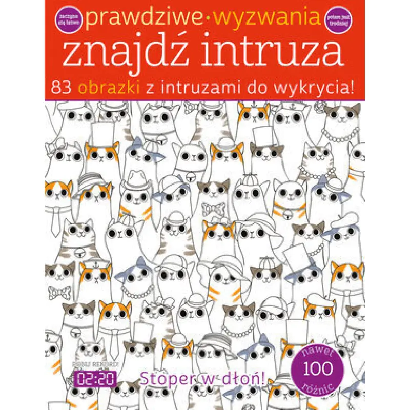 Książka - Prawdziwe wyzwania. Znajdź intruza
