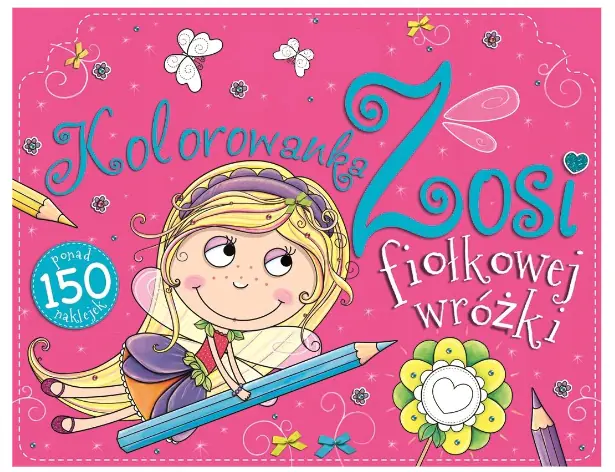 Książka - Kolorowanka Zosi fiołkowej wróżki