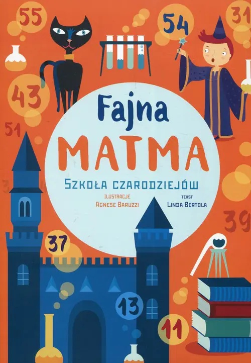 Książka - Fajna matma Szkoła czarodziejów