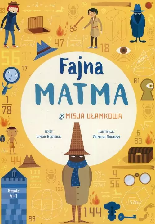 Książka - Fajna matma. Misja ułamkowa