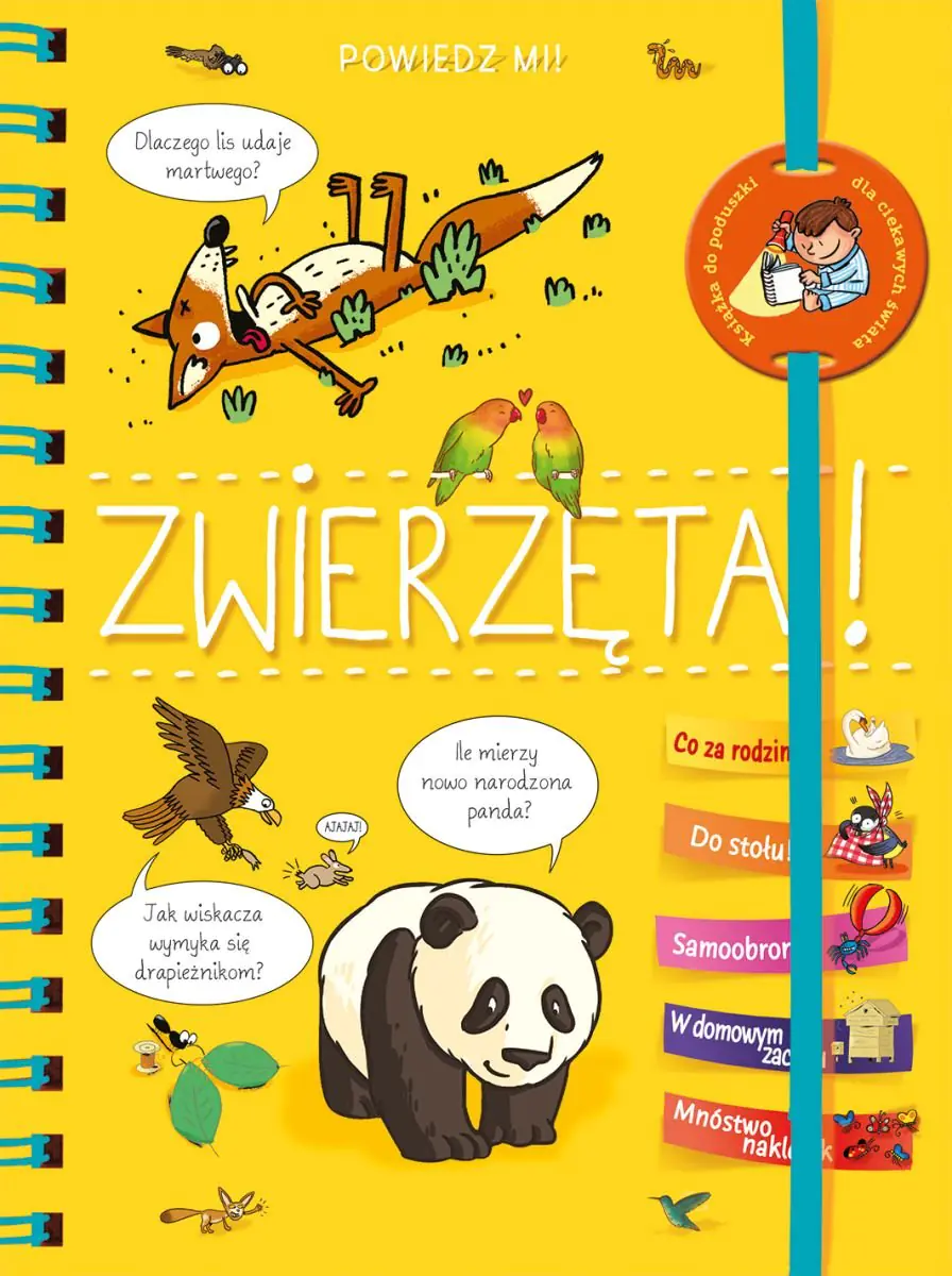 Książka - Powiedz mi! Zwierzęta!