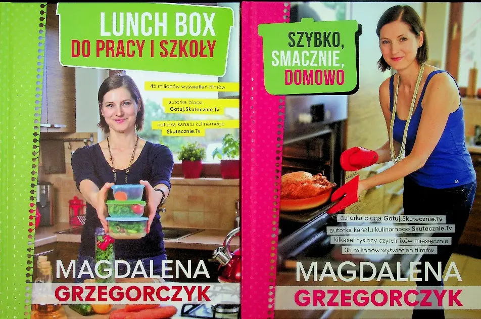 Książka - Pakiet Gotuj skutecznie: Lunchbox do pracy i szkoły oraz Szybko, smacznie, domowo