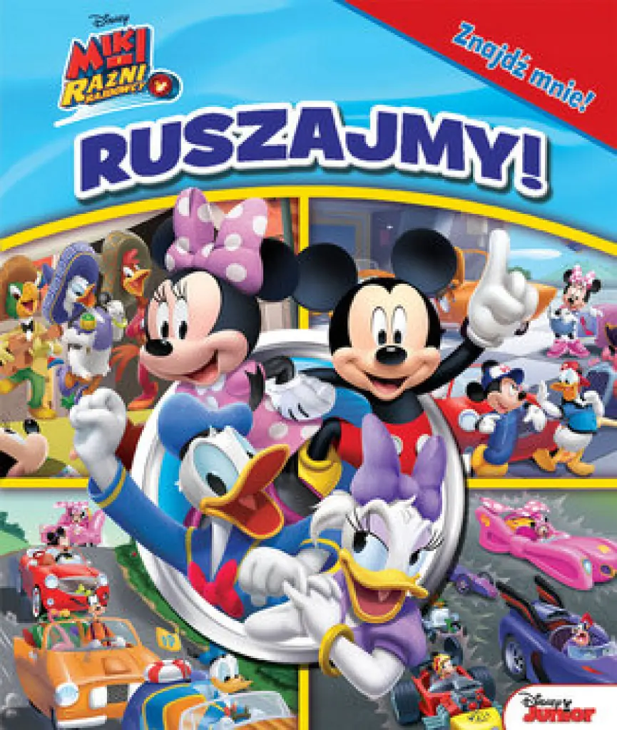 Książka - Disney Miki i Raźni rajdowcy. Ruszajmy! Znajdź mnie!