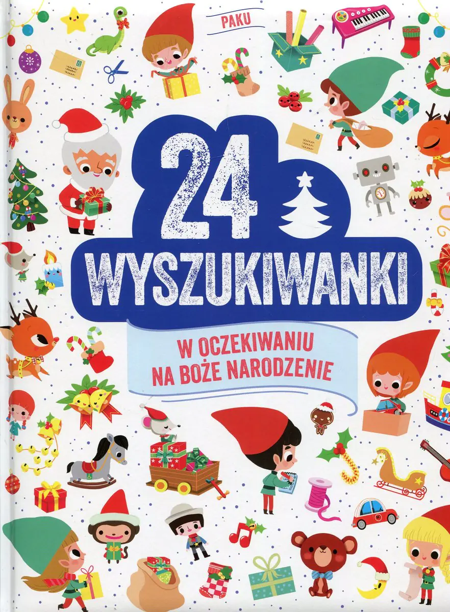Książka - 24 wyszukiwanki w oczekiwaniu na Boże Narodzenie