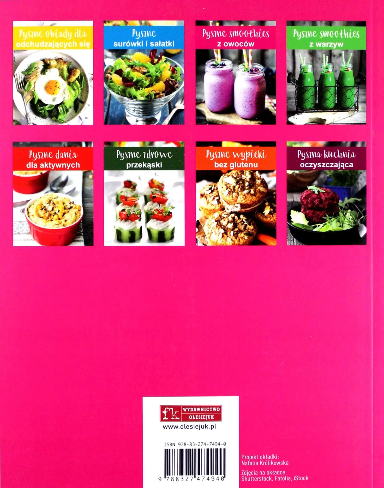 Książka - Pyszne smoothies z owoców