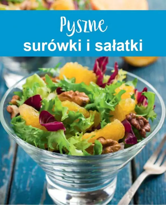 Książka - Pyszne surówki i sałatki