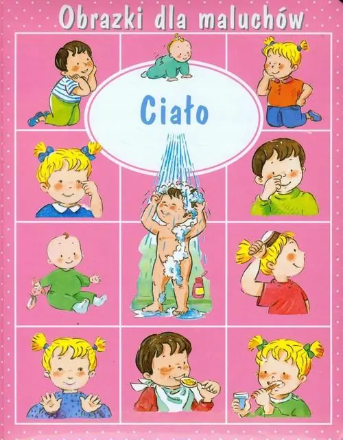 Książka - Obrazki dla maluchów. Ciało