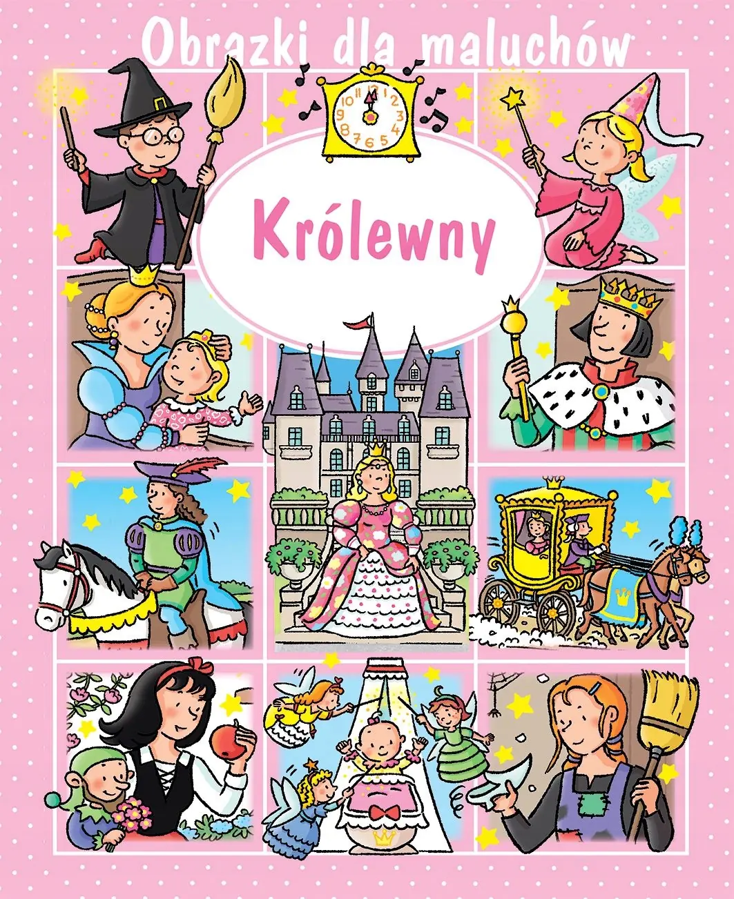 Książka - Obrazki dla maluchów. Królewny