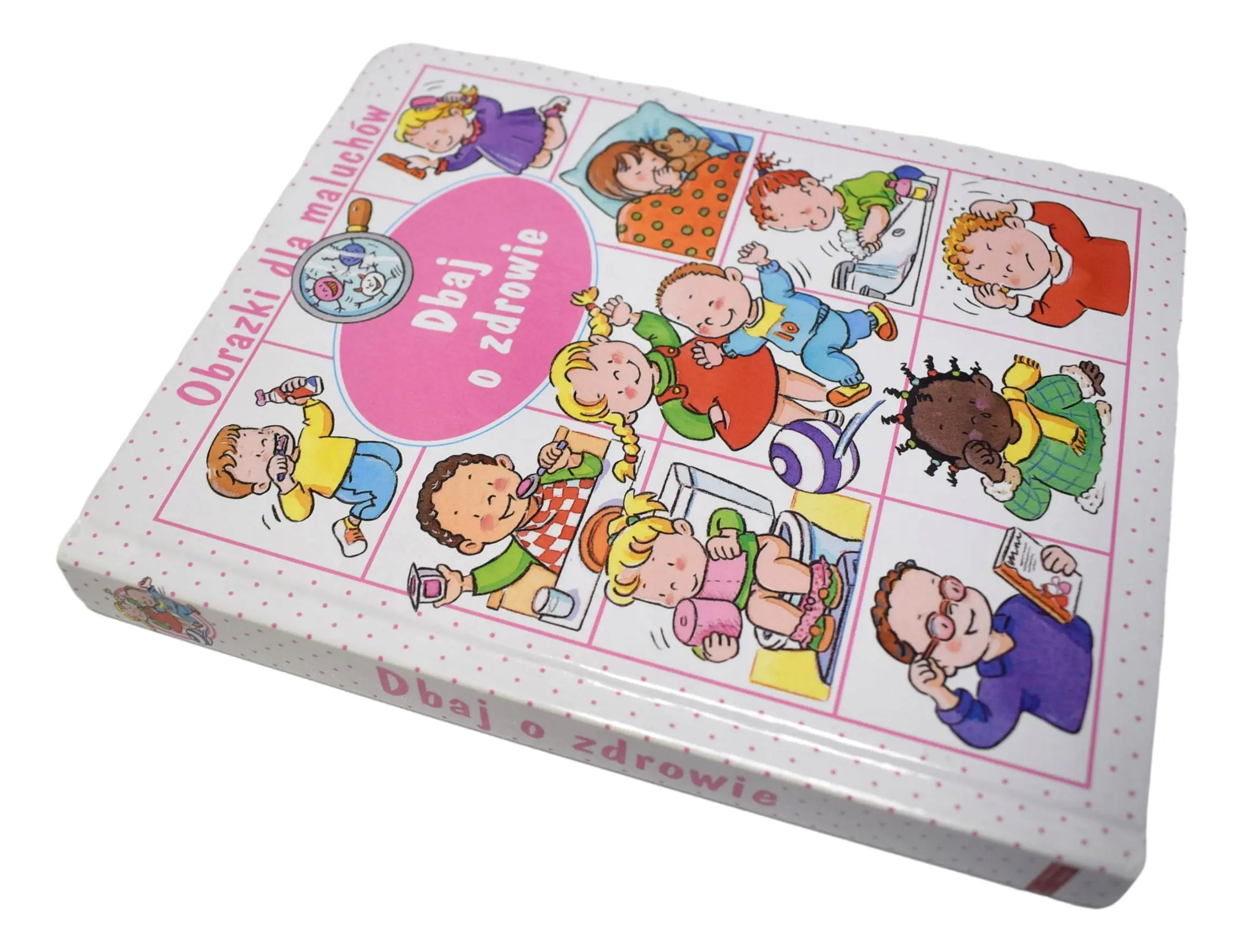 Książka - Obrazki dla maluchów - Dbaj o zdrowie w.2018