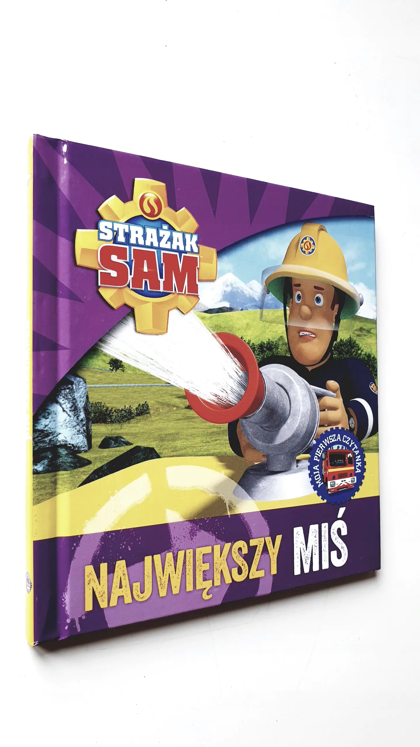 Książka - Strażak Sam. Największy miś. Moja pierwsza czytanka