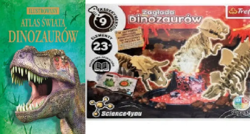 Książka - Ilustrowany atlas świata dinozaurów