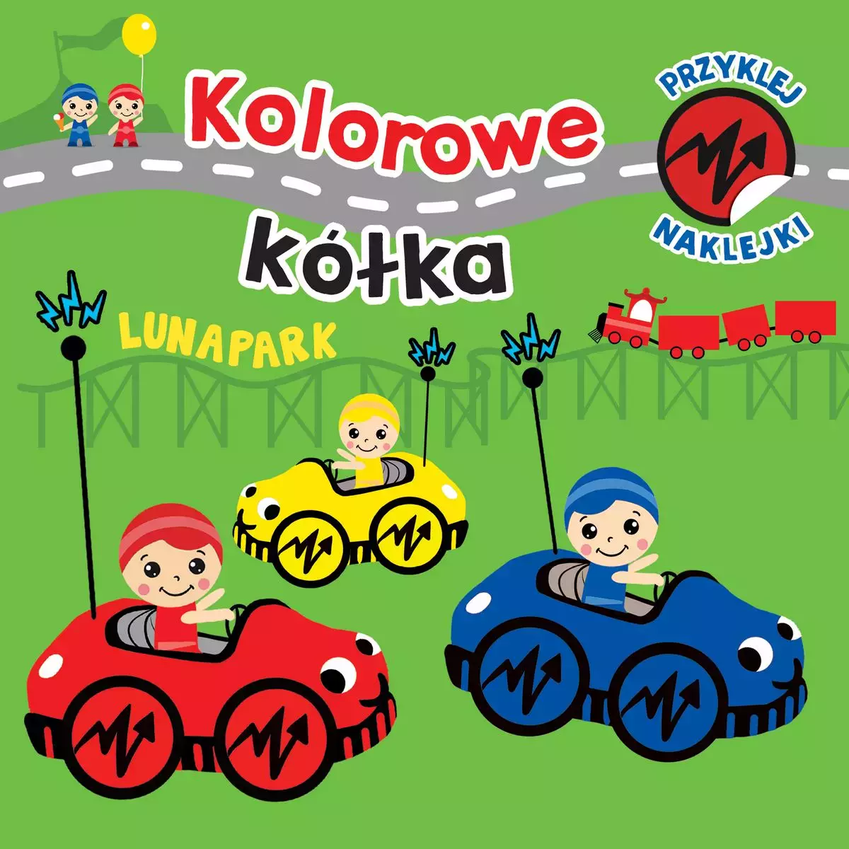 Książka - Lunapark. Kolorowe kółka