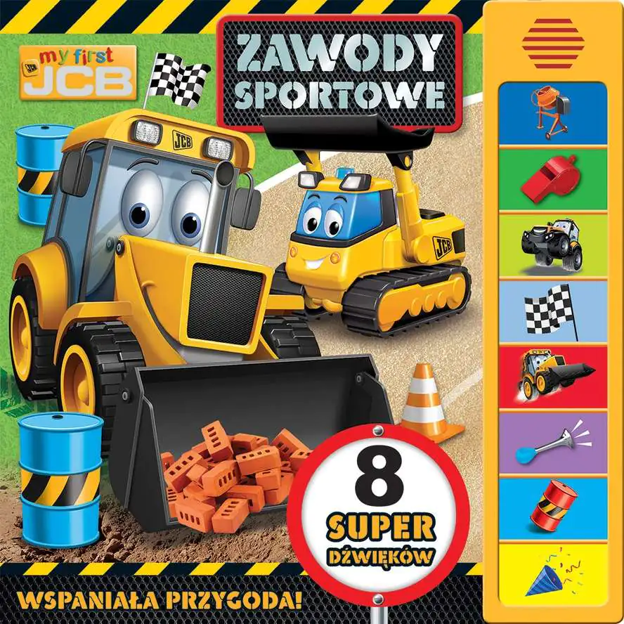 Książka - My first jcb zawody sportowe