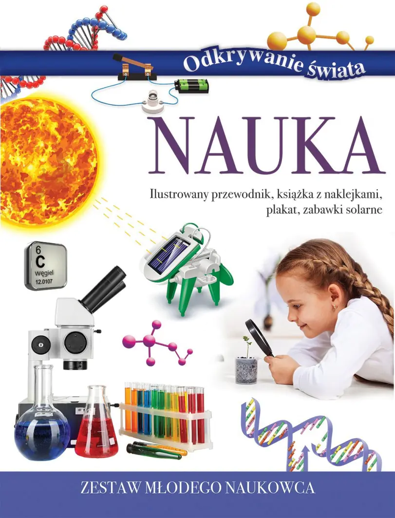 Książka - Zestaw młodego odkrywcy. Odkrywania świata Nau