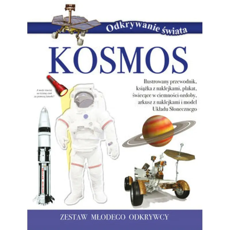 Książka - Zestaw młodego odkrywcy. Odkrywania świata Kosmos