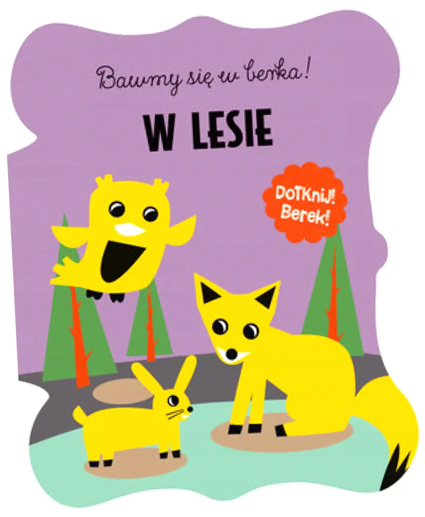 Książka - Bawmy się w berka. W lesie