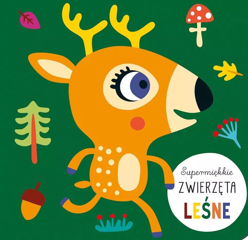 Książka - Supermiękkie Zwierzęta leśne