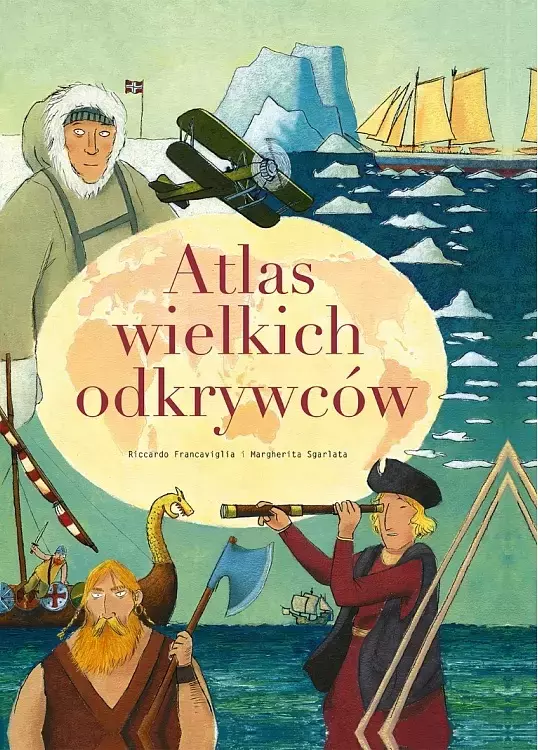 Książka - Atlas wielkich odkrywców