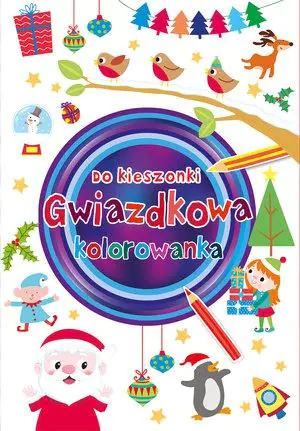 Książka - Gwiazdkowa kolorowanka do kieszonki