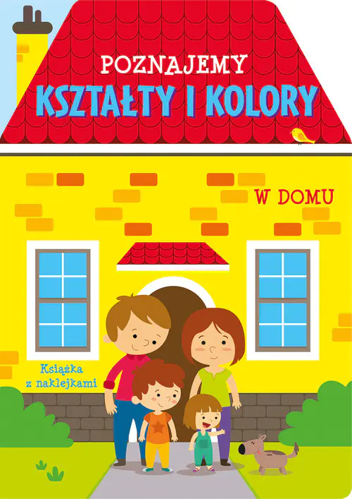 Książka - Poznajemy kształty i kolory. W domu