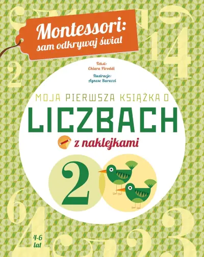 Książka - Montessori: Moja pierwsza książka o liczbach