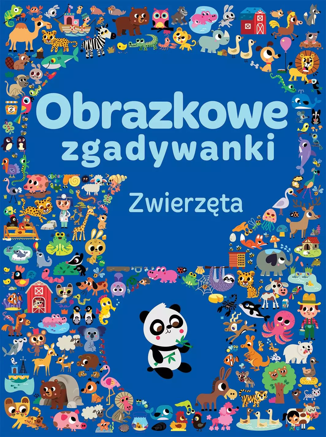 Książka - Obrazkowe zgadywanki. Zwierzęta