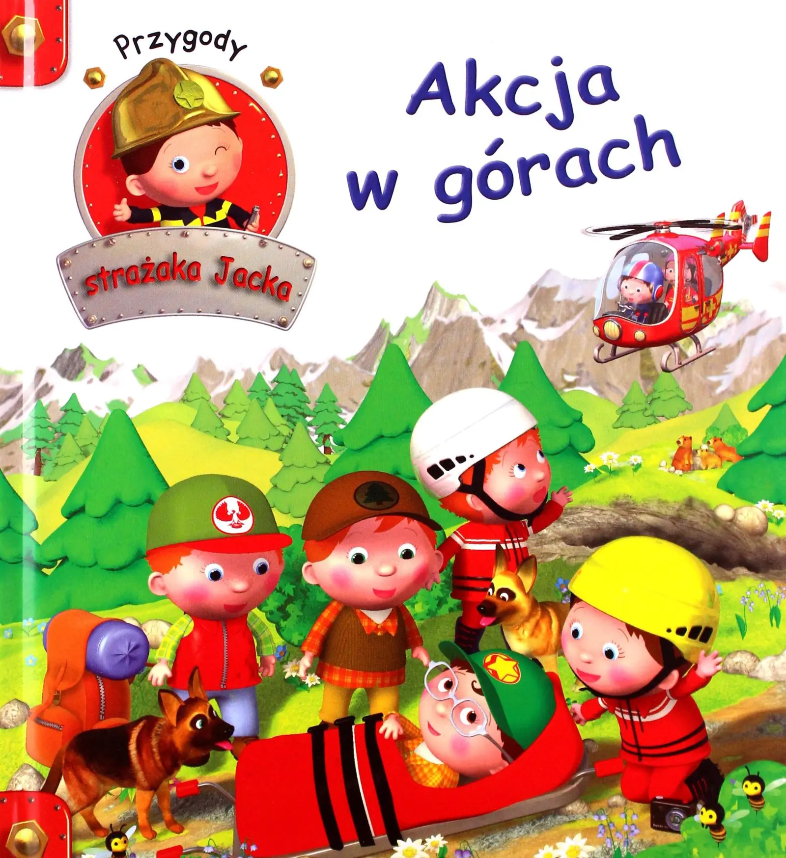 Książka - Przygody Strażaka Jacka. Akcja w górach