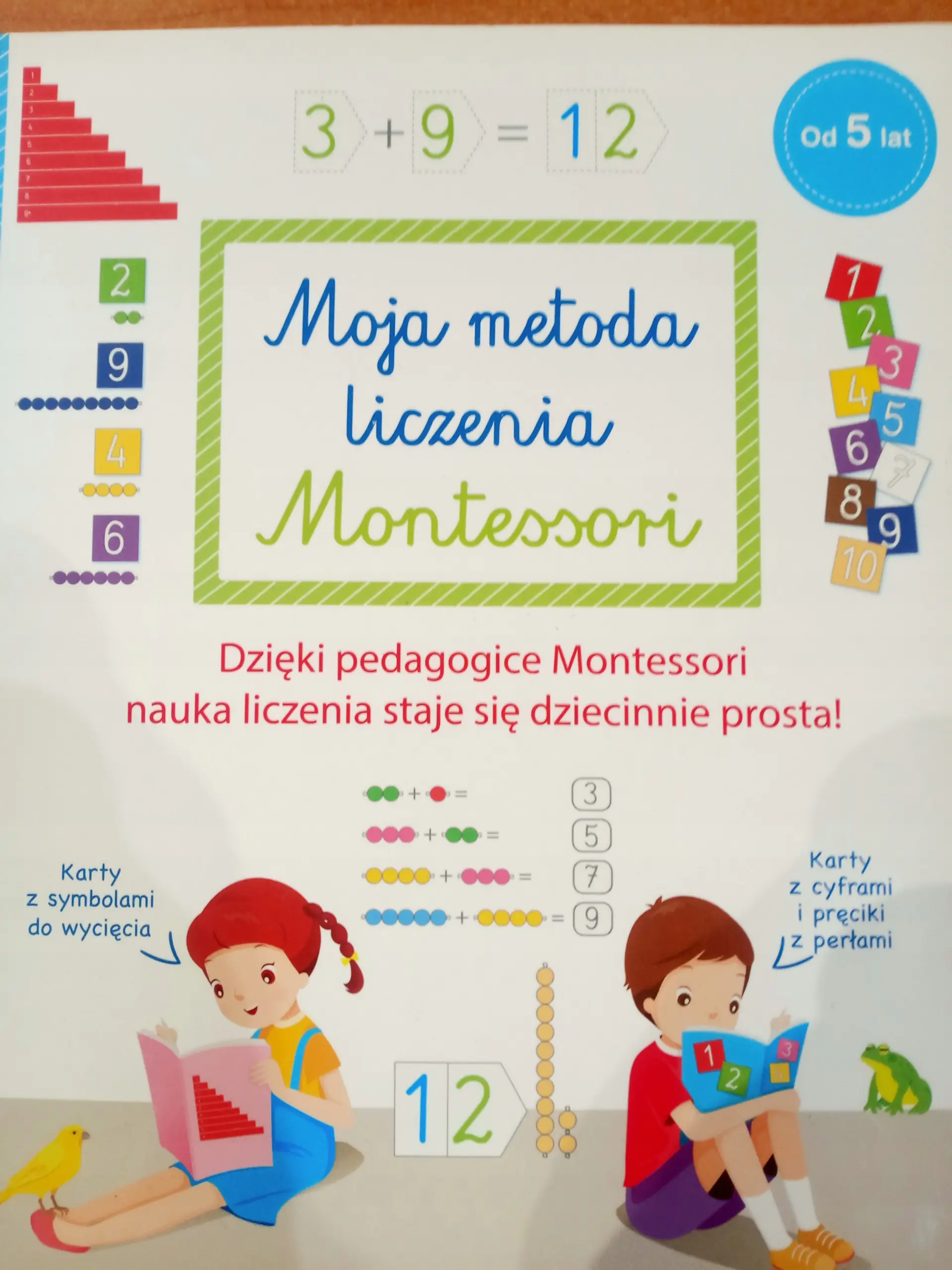 Książka - Moja metoda liczenia Montessori od 5 lat
