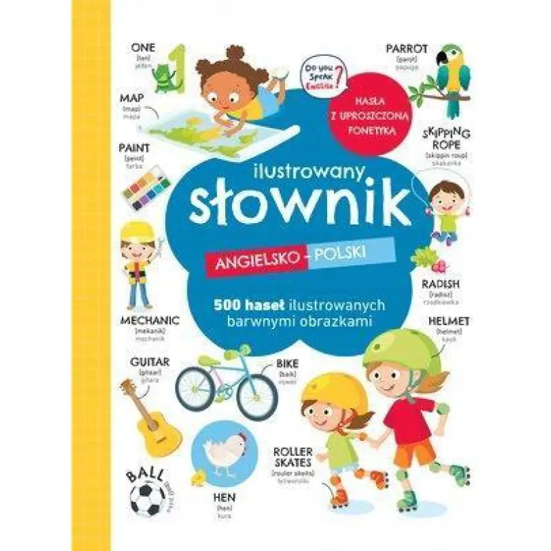 Książka - Ilustrowany słownik angielsko-polski