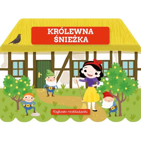 Książka - Bajkowe rozkładanki. Królewna Śnieżka
