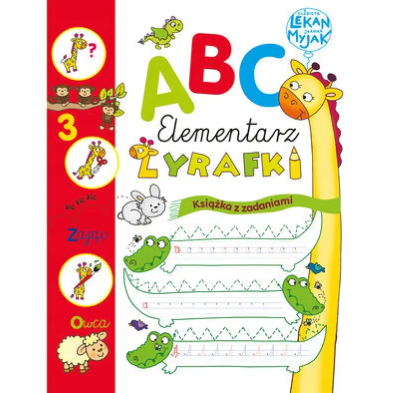 Książka - ABC Elementarz Żyrafki