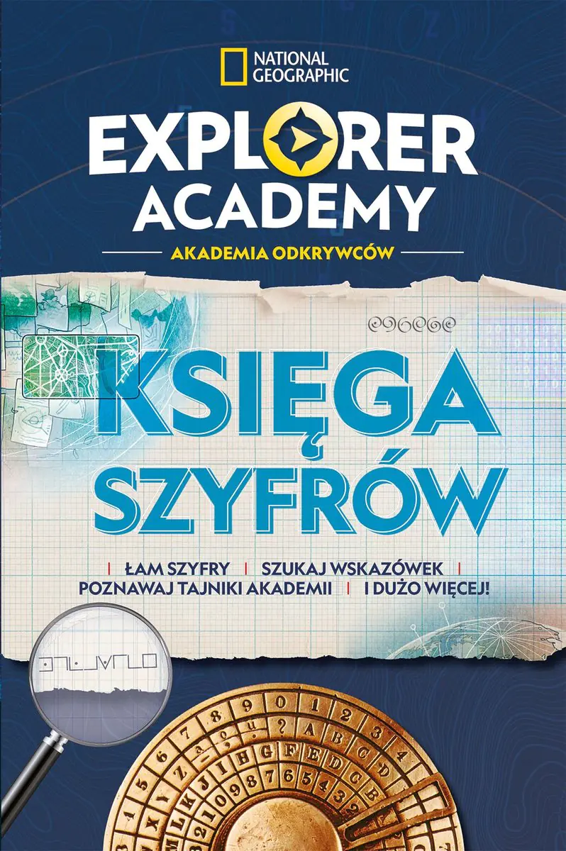 Książka - Księga szyfrów. Explorer Academy: Akademia odkrywców