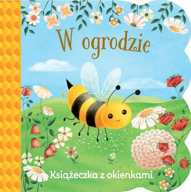 Książka - W ogrodzie Książeczka z okienkami