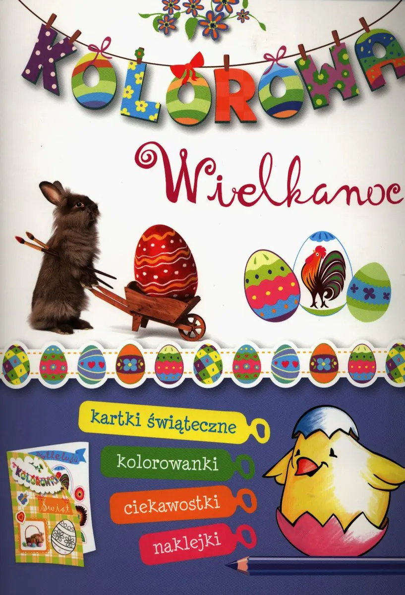 Książka - Kolorowa Wielkanoc
